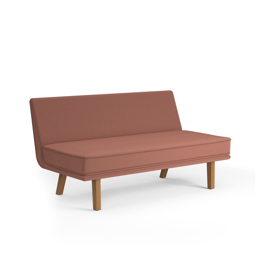 Rockwell unscripted modular lounge 54" armless...