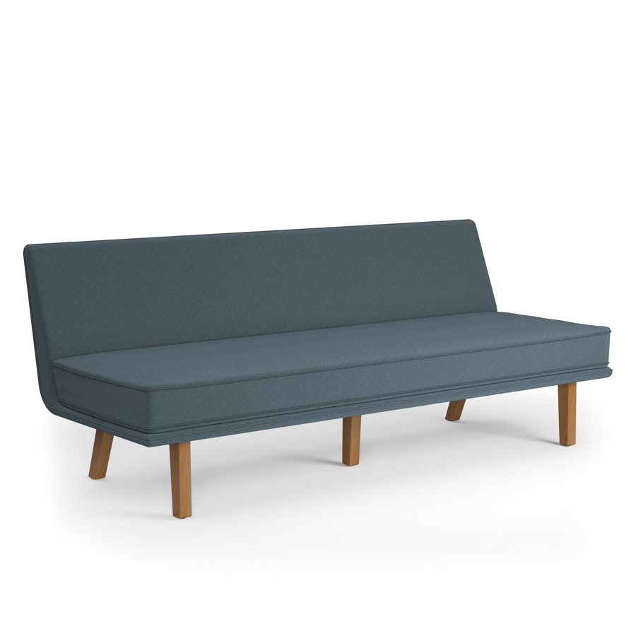 Rockwell unscripted modular lounge 72" armless...
