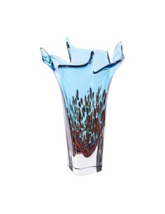 Vaso Bloom - Colore: Acquamare, Corallo