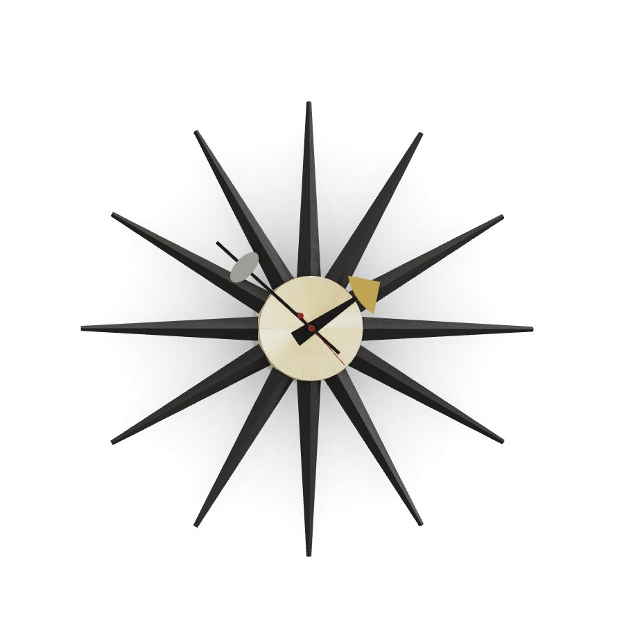 Wall clocks - sunburst clock