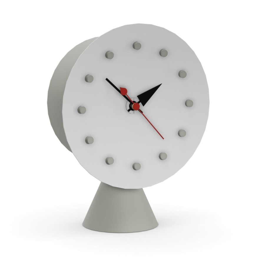 Desk clock - cone base clock