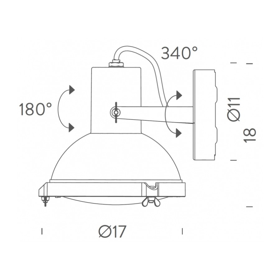 Projecteur 165 wall ceiling