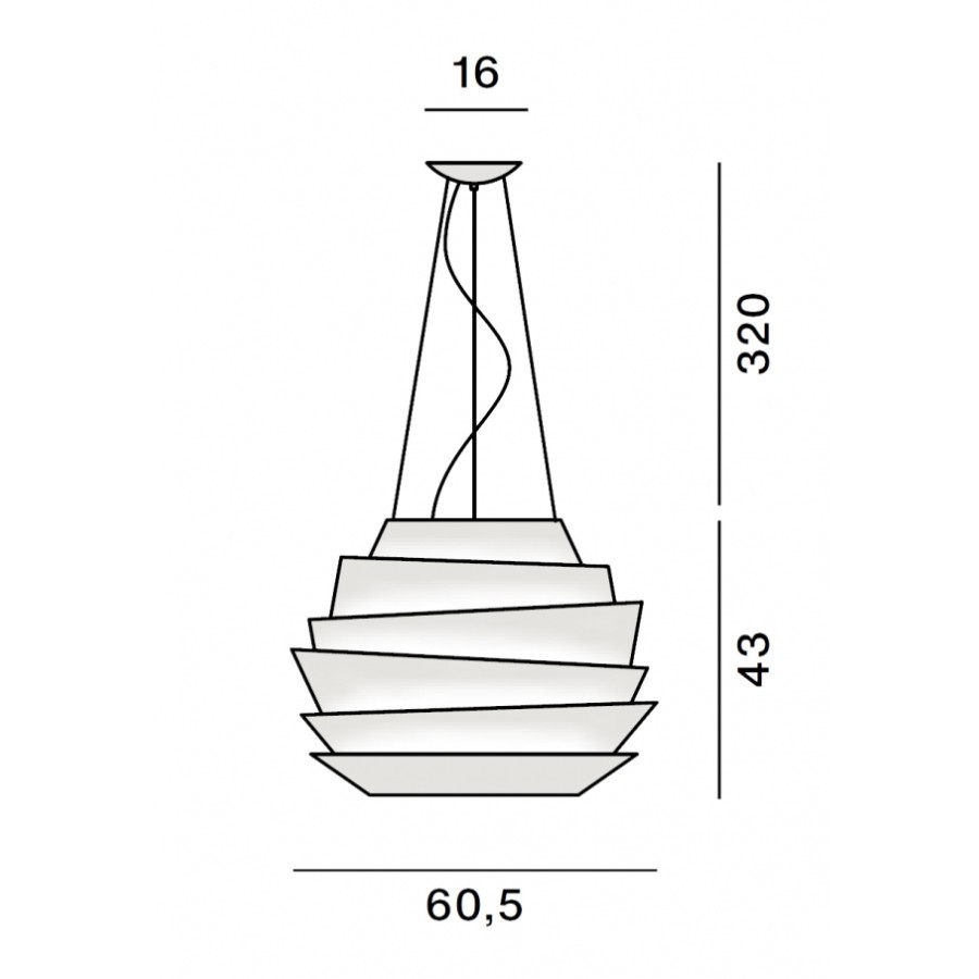Le soleil sospensione