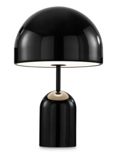 Bell Table Black Led