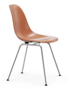 Eames fiberglass side chair dsx