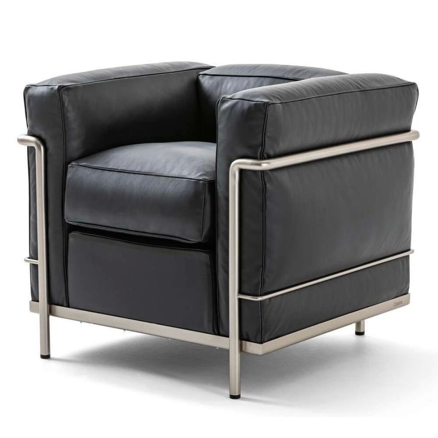 Lc2 fauteuil grand confort, petit modle - durable