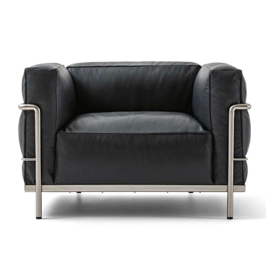 Lc3 fauteuil grand confort, grand modèle - durable