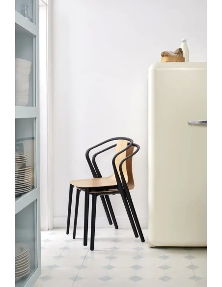 Belleville armchair wood