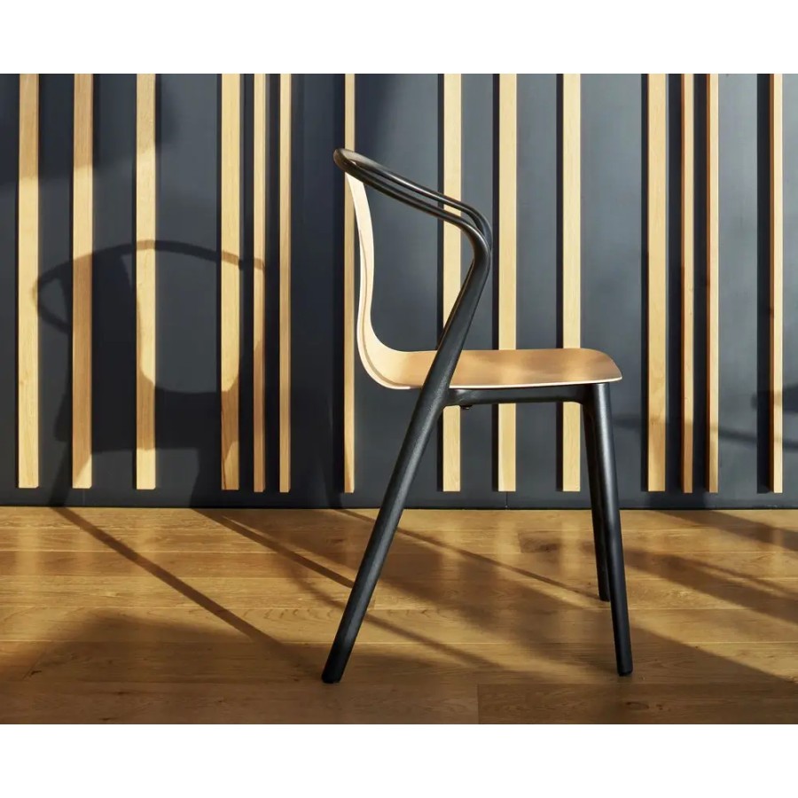 Belleville armchair wood