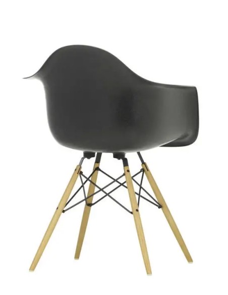 Eames fiberglass armchair daw