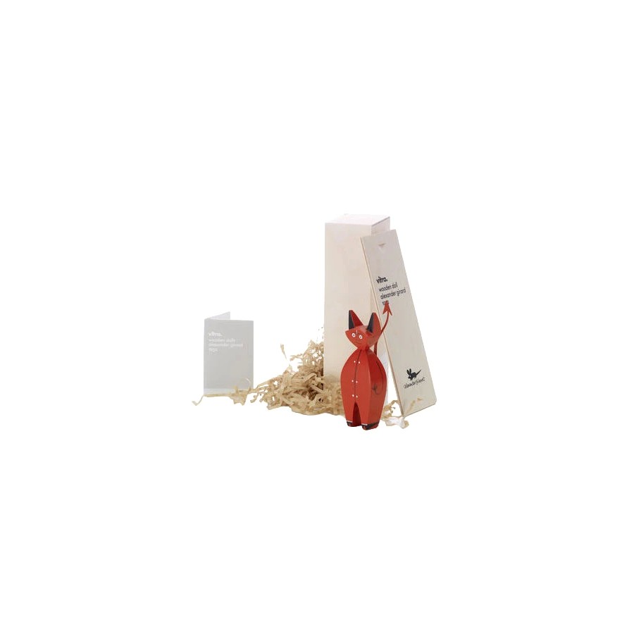 Wooden doll little devil