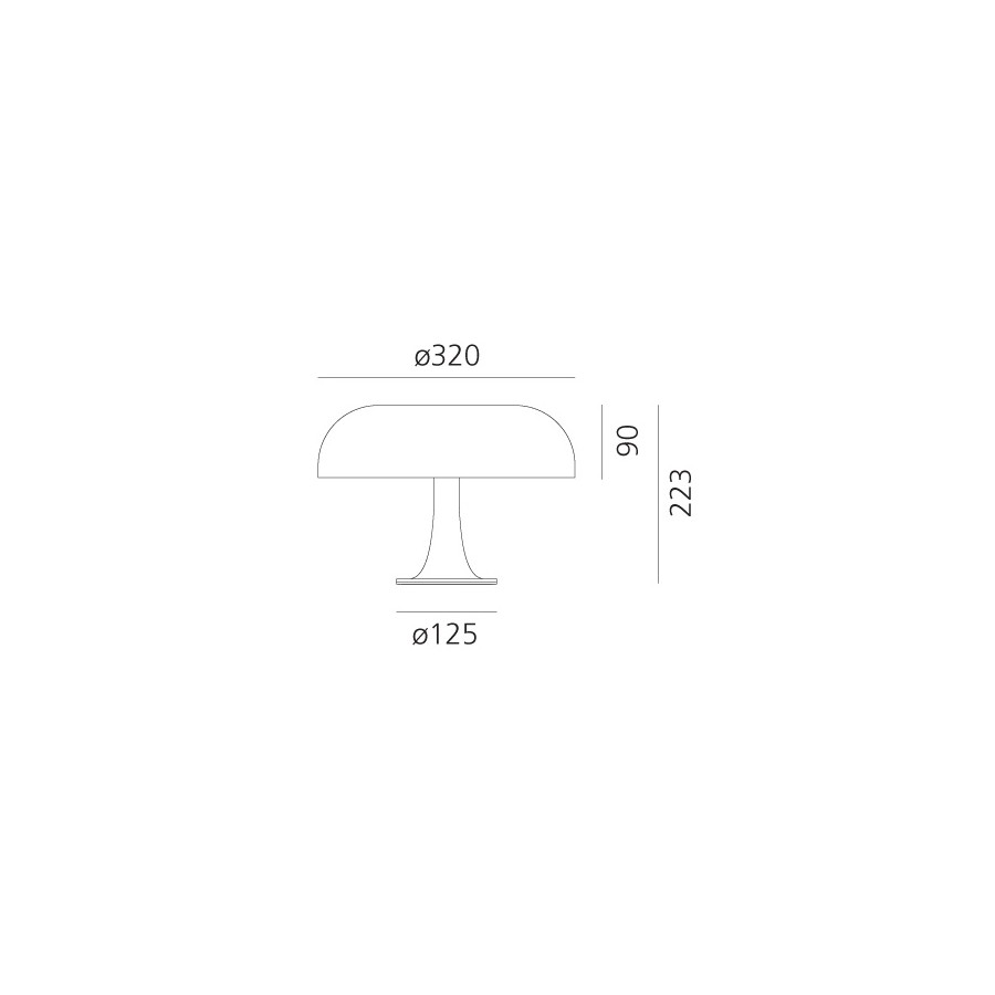 Nessino Lampada da Tavolo