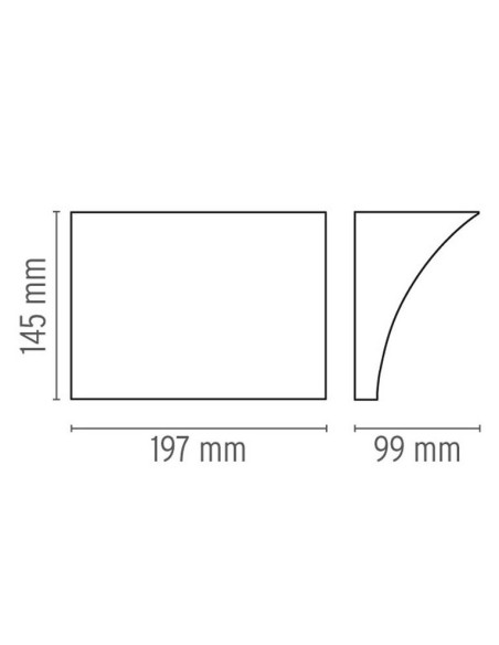 Pochette Up/Down Led