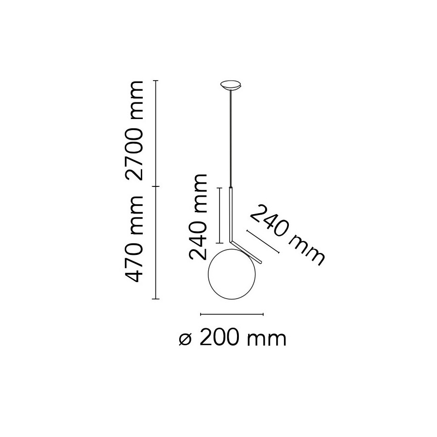 IC Lights S1 Lampada a sopensione
