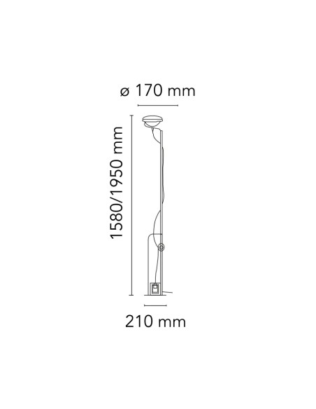 Toio Led Lampada da Terra