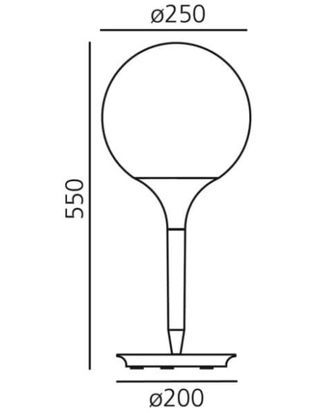 Castore Lampada da Tavolo