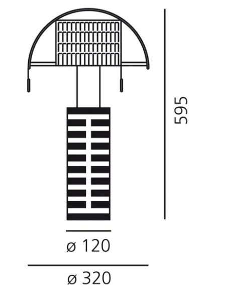 Shogun Lampada da Tavolo