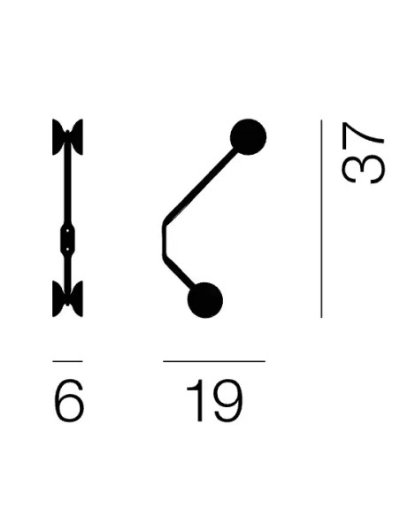 Officina - Appendiabiti a muro