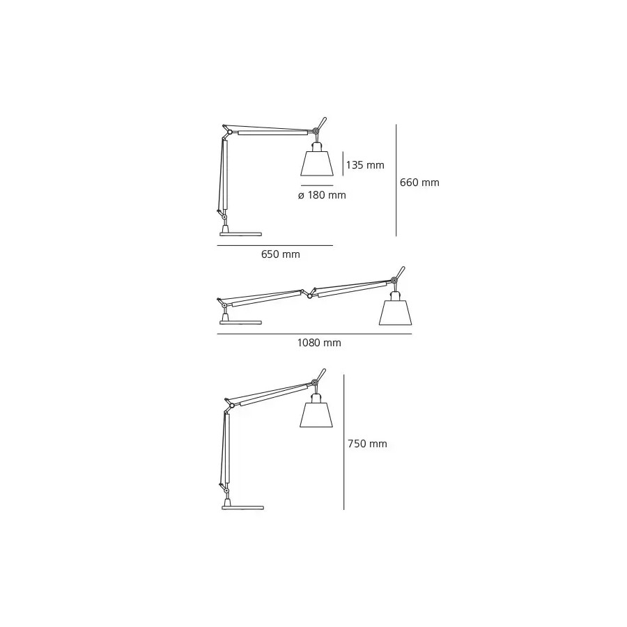 Tolomeo Basculante Tavolo