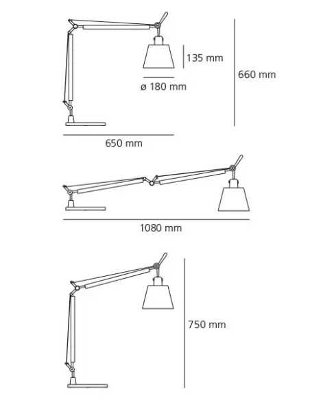 Tolomeo Basculante Tavolo